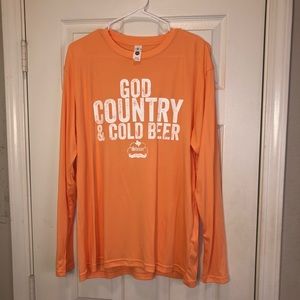 Peach Shiner Beer long sleeve